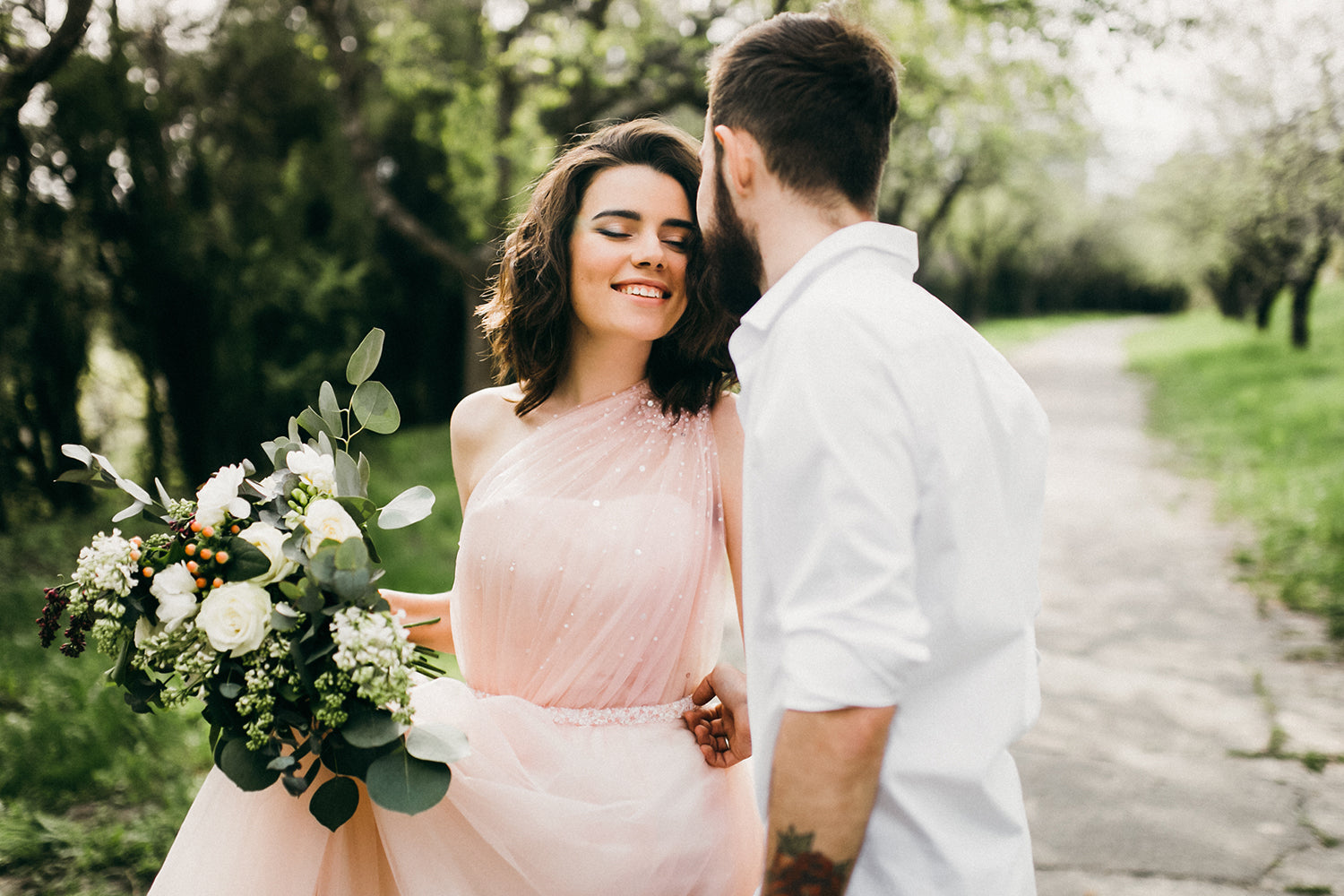 The woods are lovely